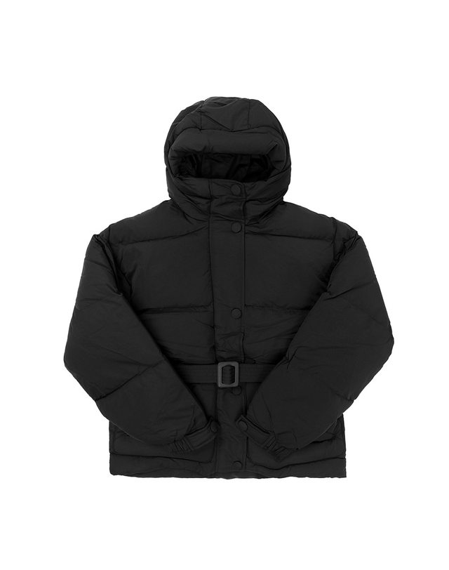 옌키옌키 [명품] 라프리마 옌키옌키 MICHLIN ENNIO BLACK 여성 패딩 착용컷