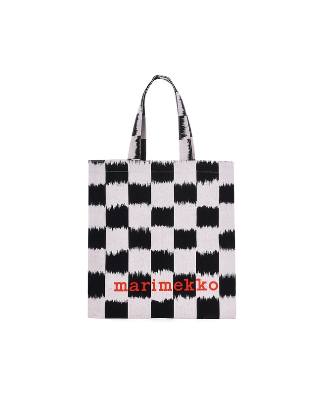 마리메꼬 [명품] 라프리마 마리메꼬 093982 930 공용 에코백 착용컷