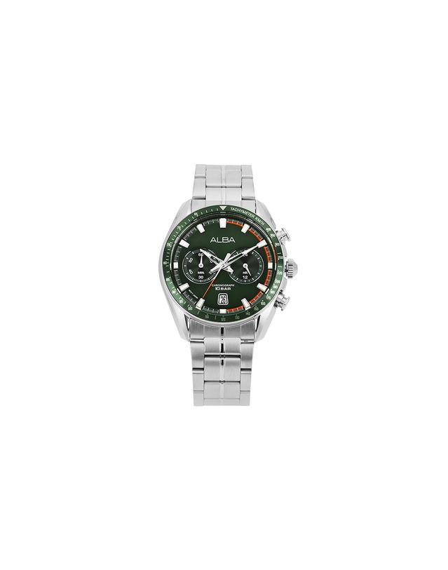 세이코알바 [명품] 라프리마 세이코알바 A4B019X1 남성 시계 착용컷