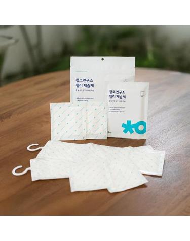 [청소연구소] 국내생산 젤리 제습제 옷걸이형 (90g×4개입)