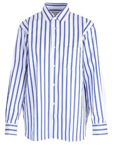 [당일배송] 꼼데가르송 스트라이프 포플린 셔츠 FK-B043-S231-STRIPE