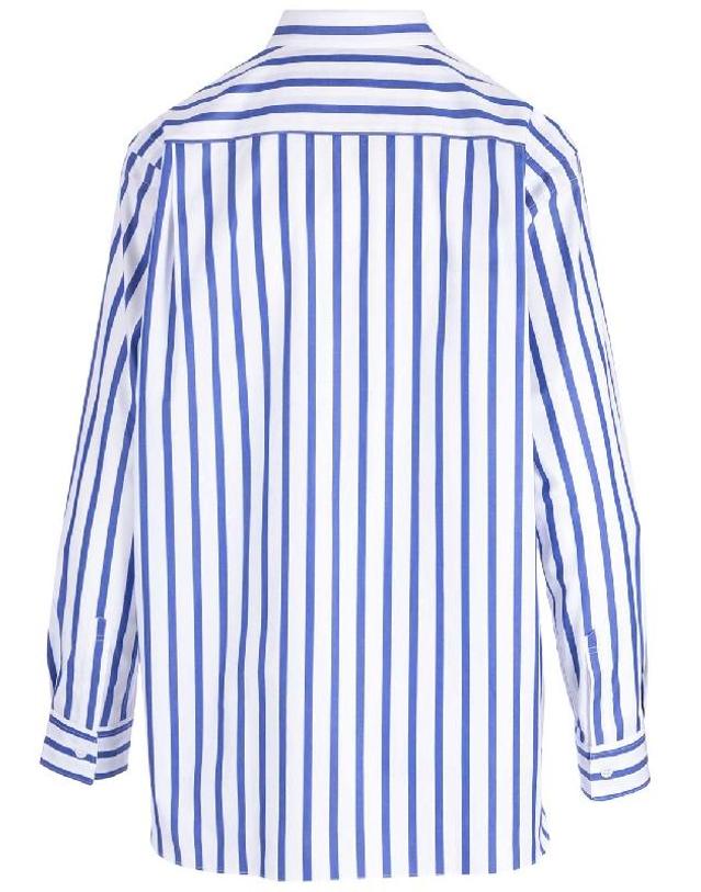 꼼데가르송 [당일배송] 꼼데가르송 스트라이프 포플린 셔츠 FK-B043-S231-STRIPE 착용컷