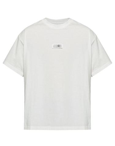 [당일배송] 메종마르지엘라 MM6 넘버 로고 반팔 티셔츠 SH0GC0033 S24312