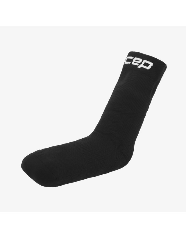 씨이피 CEP WP9C5R 코어 런 미드 컷 삭스 5.0 블랙 착용컷
