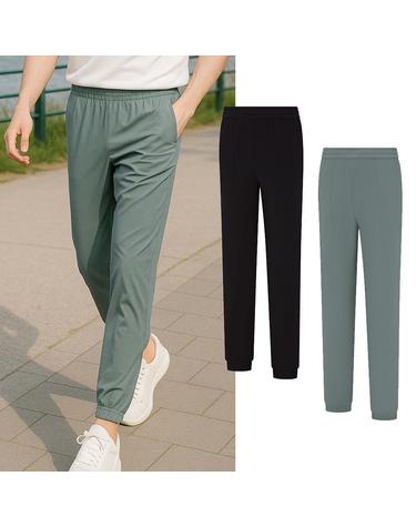 콜핑 남성 하이쿨 가벼운 등산 조거 카고 밴딩 바지 샤나(남) KWP9978M