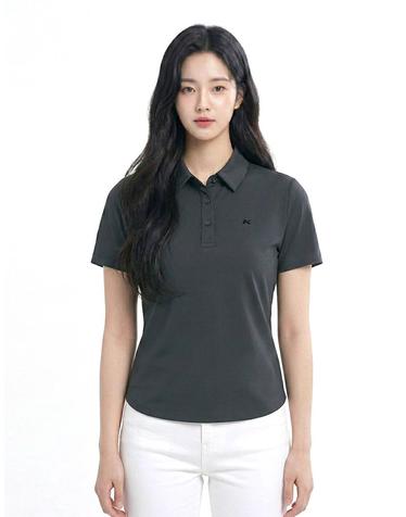 콜핑 여성 아이스본 스트레치 소프트터치 등산 반팔 카라 티셔츠 2542TK903W