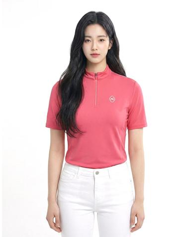 콜핑 여성 여름 하이쿨 반팔 집업 티셔츠 1902TK539W