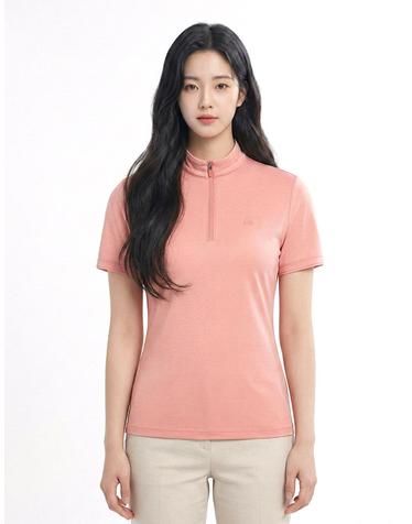 콜핑 여성 아이스본 스판 등산 반팔 반집업 티셔츠 2142TK831W