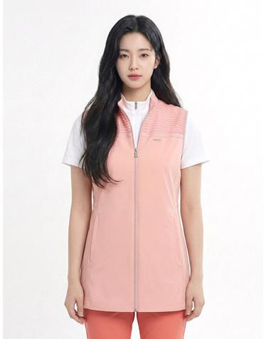 콜핑 여성 중기장 경량 조끼 1972VK105W