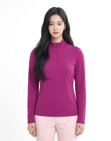 콜핑 여성 봄 아이스본 냉감 고신축 등산 하프집업 긴팔 티셔츠 2601TK489W