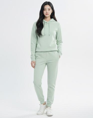 콜핑 여성 겨울 밴딩 다이마루 코튼 등산 조거 바지 2494PK624W