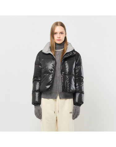 UNISEX 덕 패디드 배색 푸퍼 [BLACK] / SBC4U07005