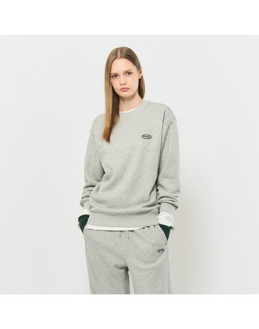 UNISEX GNRL 베이직 기모 맨투맨 [MELANGE GREY] / SBC4U02012