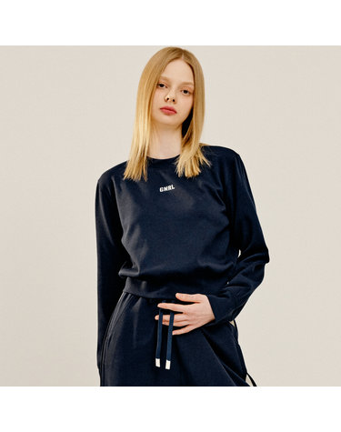 UNISEX GNRL 스웨트 셔츠 [NAVY] / SBC1U02011