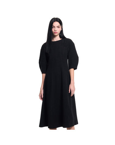 WOMAN 페미닌 패턴 원피스 [BLACK] / WBC3L15501