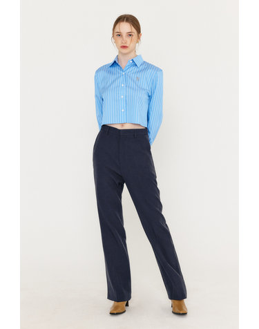 WOMAN 데일리 베이직 슬랙스 [NAVY] / WBC1L11502