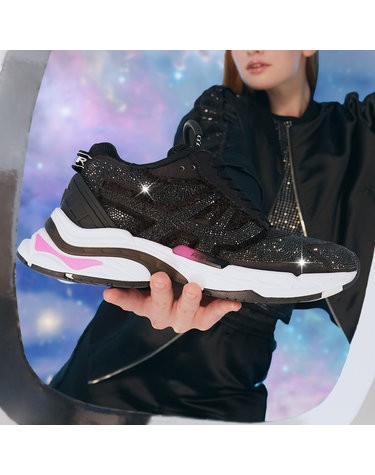[공식] ASH(아쉬) RACE STRASS 레이스 스트라스 스니커즈 (AE2D01106/BL)