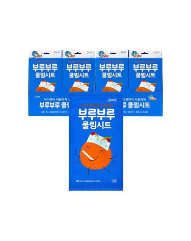 [보리보리] 제약 부루부루 쿨링시트 6매입 4개