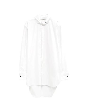 [해외직구] 26SS 피비 파일로 셔츠 DC114CO2262 100WT WHITE