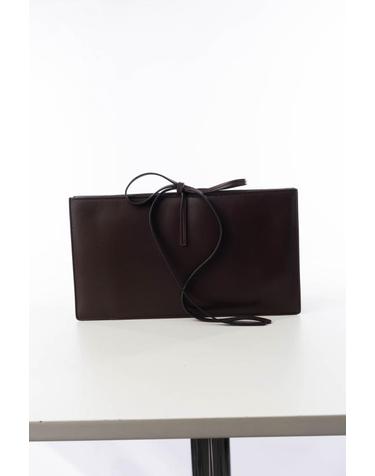[해외직구] 26FW 피비 파일로 클러치 파우치 EB14LT0246 803CHS CHOC BROWN SILVER