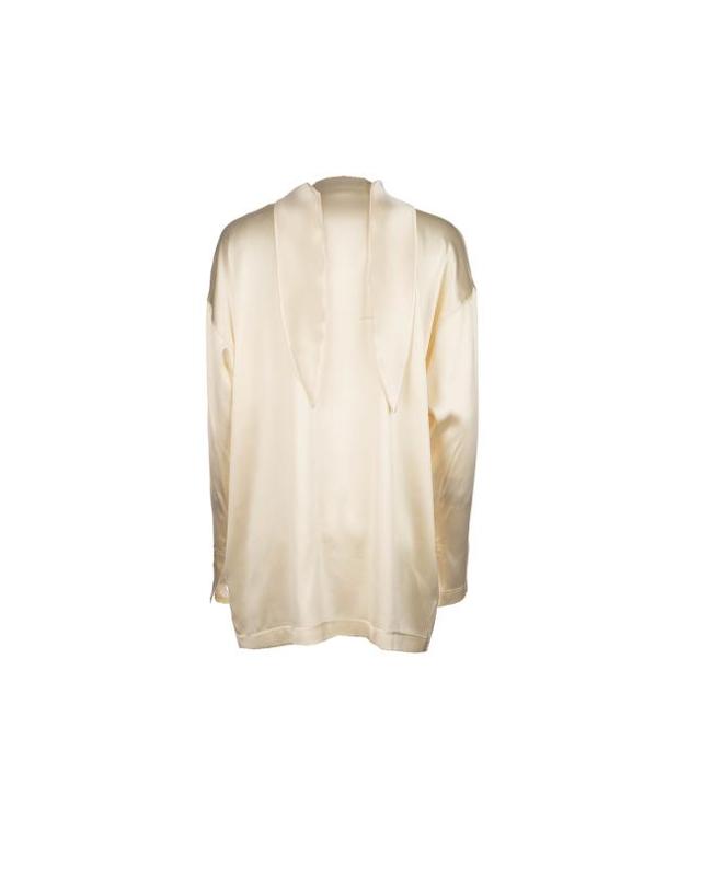 피비 파일로 [해외직구] 26SS 피비 파일로 의류 CT130SE3484 103CR CREAM 착용컷