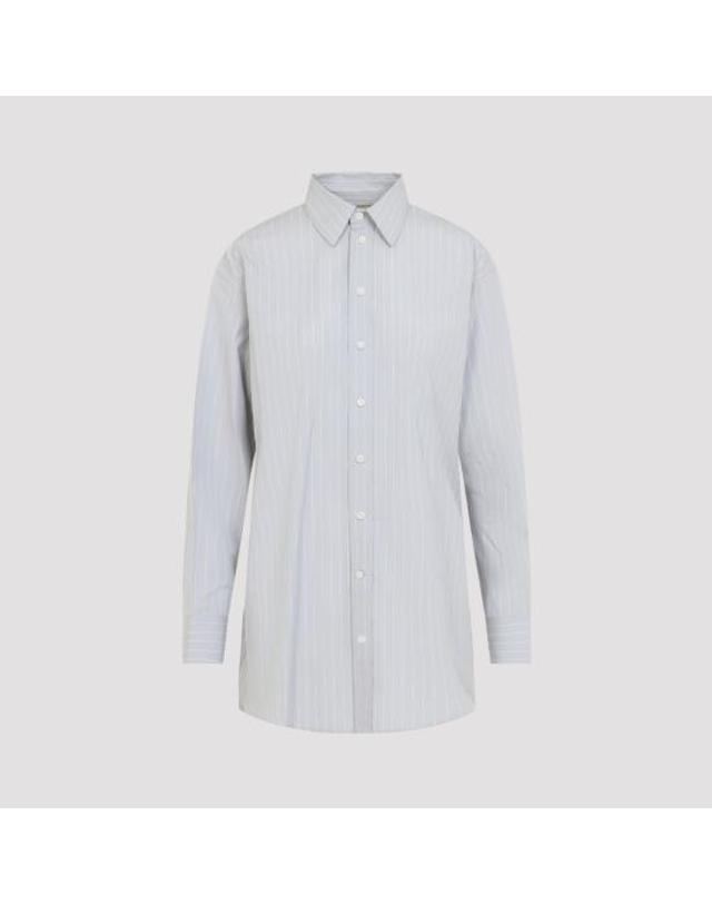 피비 파일로 [해외직구] 26FW 피비 파일로 셔츠 EC120 CO3774 914LG LIGHT GREY 착용컷