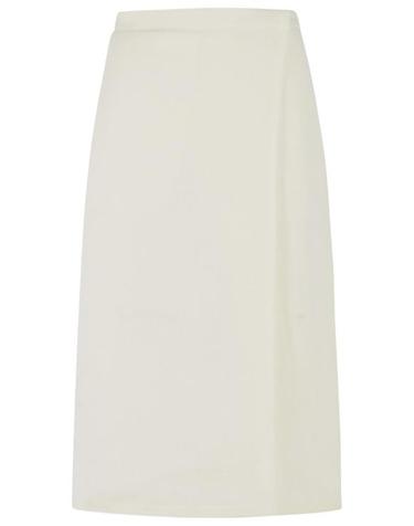 [해외직구] 26FW 리에르 미디 스커트 SKT23 X02WHITE FLEECE