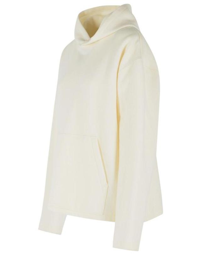 리에르 [해외직구] 26FW 리에르 후드 티셔츠 NFL9 X02WHITE FLEECE 착용컷