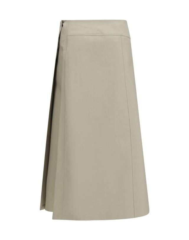 리에르 [해외직구] 26SS 리에르 스커트 SKT27CWRFOGCOTTONW FOG COTTON WR 착용컷