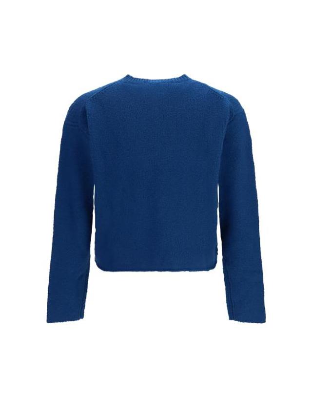 리에르 [해외직구] 26FW 리에르 스웨터 KNW85WVBINDIGO 착용컷