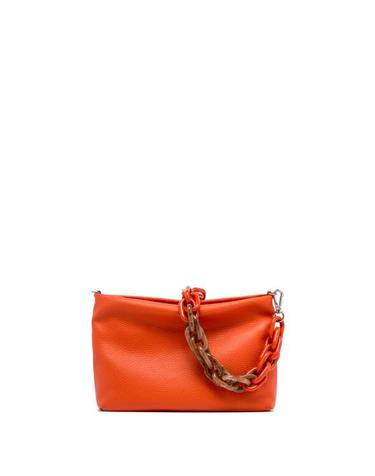 [해외직구] 25SS 지아니 끼아리니 크로스백 BS 8265 COMM GRN714 Coral Red
