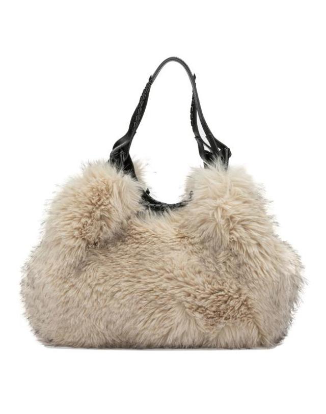 지아니 끼아리니 [해외직구] 26FW 지아니 끼아리니 숄더백 BS12760COMMPLCCRLPDUA14604ALABASTER BEIGE 착용컷