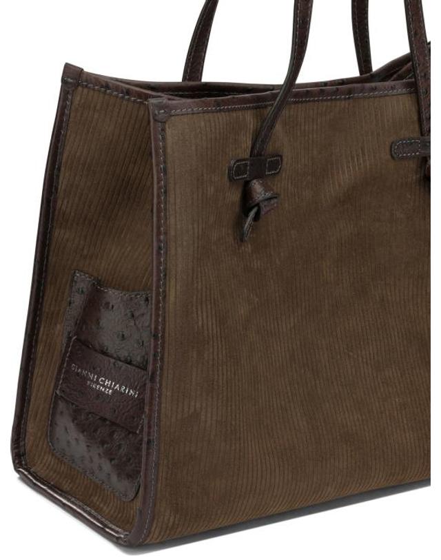 지아니 끼아리니 [해외직구] 26FW 지아니 끼아리니 숄더백 BS12470TMBYMARCELLA2107 ESPRESSO Brown 착용컷