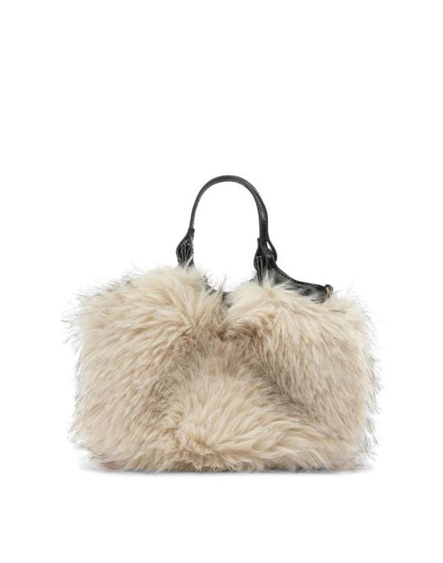 지아니 끼아리니 [해외직구] 26FW 지아니 끼아리니 토트백 BS12758 COMMPLCC RLPDUA14604 ALABASTER Beige 착용컷