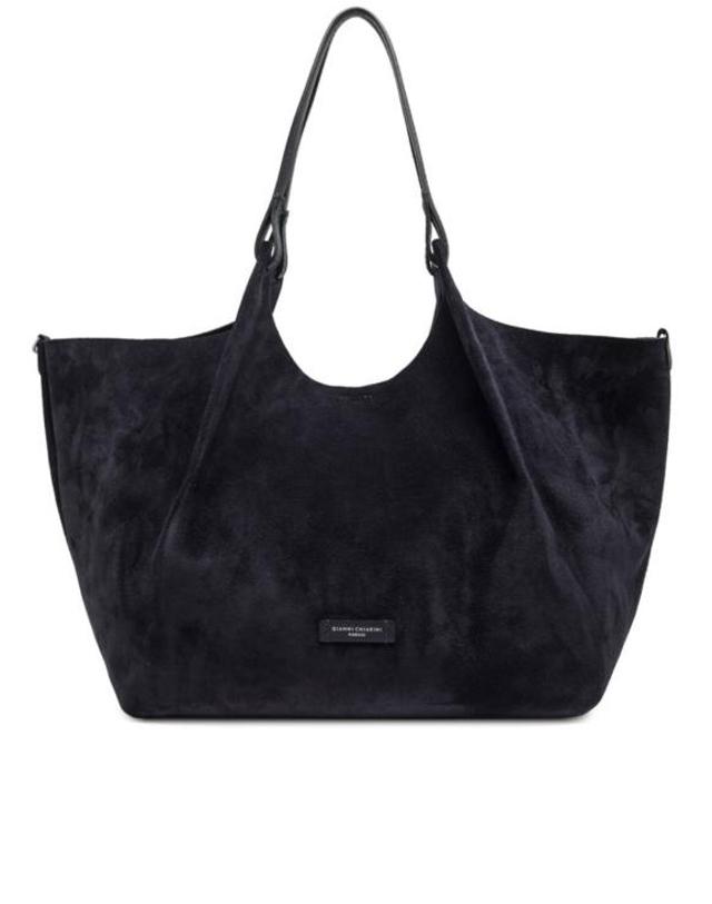 지아니 끼아리니 [해외직구] 26FW 지아니 끼아리니 숄더백 BS9800CMPL14596 black 착용컷