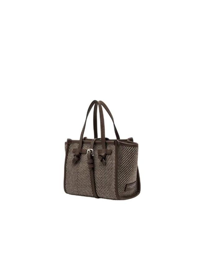 지아니 끼아리니 [해외직구] 26FW 지아니 끼아리니 토트백 BS 8065 COMM SPIGA Grey 착용컷
