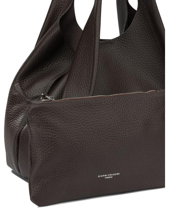 지아니 끼아리니 [해외직구] 26FW 지아니 끼아리니 숄더백 BS9720RNGDBLDUA2107 ESPRESSO Brown 착용컷
