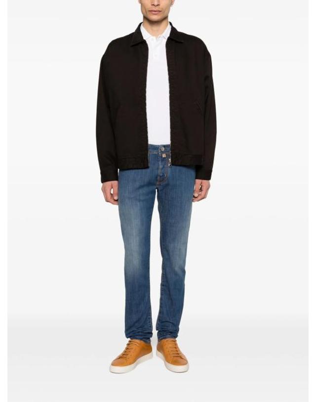 야콥코헨 [해외직구] 26SS 야콥코헨 데님 팬츠 JUMQE007061S4153S1 200D MEDIUM BLUE 착용컷