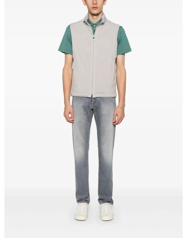 야콥코헨 [해외직구] 25SS 야콥코헨 스트레이트 팬츠 JUMQM006061S3618S2S900D LIGHT GREY 착용컷