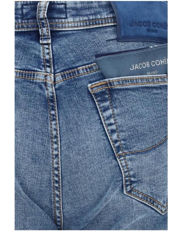 야콥코헨 [해외직구] 26FW 야콥코헨 데님 팬츠 JUMQE004080S4363 200D LIGHT BLUE 착용컷