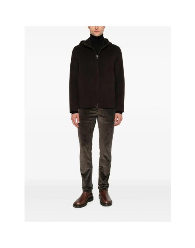 야콥코헨 [해외직구] 26FW 야콥코헨 스트레이트 팬츠 QE006 S3653 F44 BROWN 착용컷