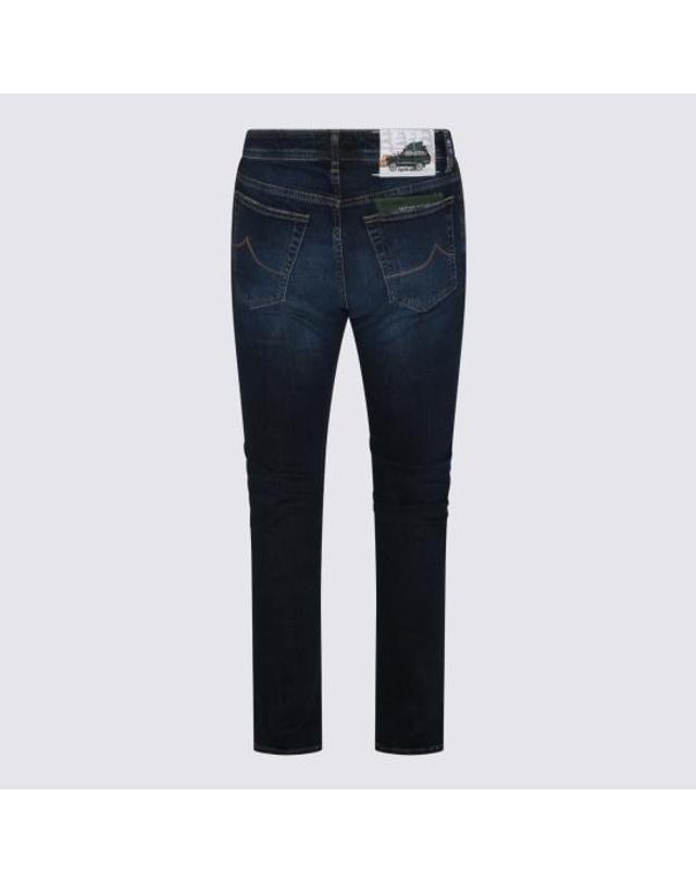 야콥코헨 [해외직구] 26FW 야콥코헨 데님 팬츠 JURQR004055 S4369V1100D DARK BLUE 착용컷