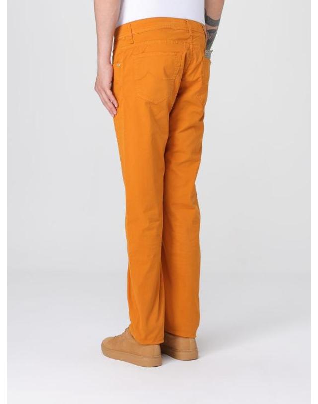 야콥코헨 [해외직구] 25SS 야콥코헨 스트레이트 팬츠 QE006054S2544TR J59 Brown 착용컷
