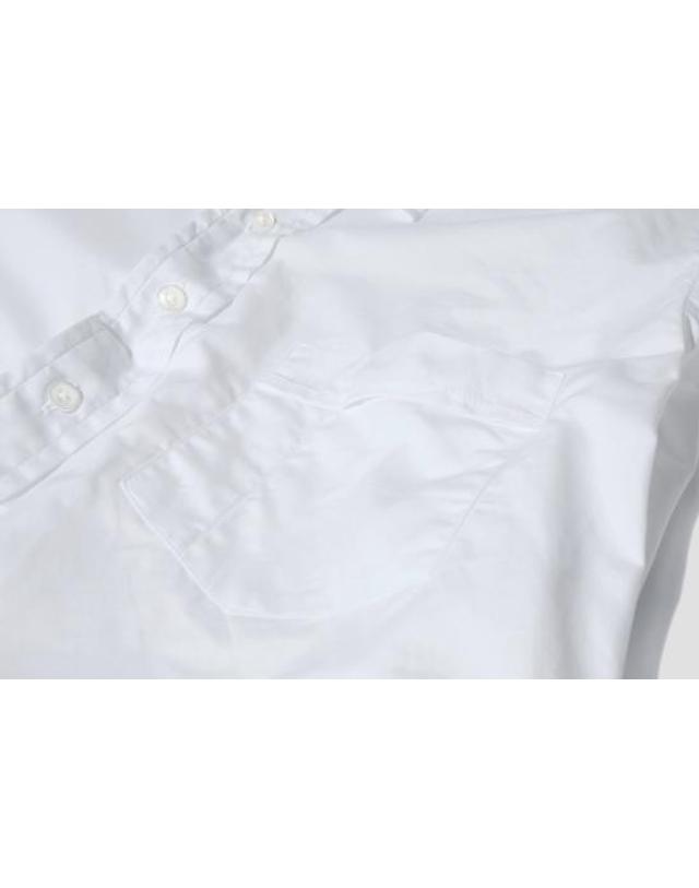 드레익스 [해외직구] 24SS DRAKE’S 긴팔 셔츠 DR2A4A 21849 01 000 착용컷