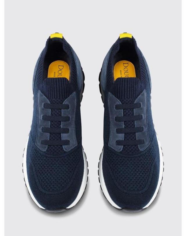 듀칼 [해외직구] 26FW 듀칼 스니커즈 DU3568SYDNPX785 NB24 Sapphire 착용컷