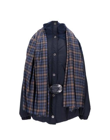 [해외직구] 25FW 마벨 코트 AFW1002TENYL01 DBLUE DEEP BLUE