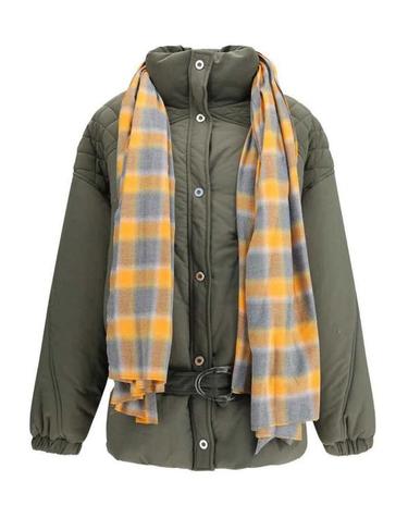[해외직구] 25FW 마벨 패딩 AFW1002TENYL01OLIVE GREEN
