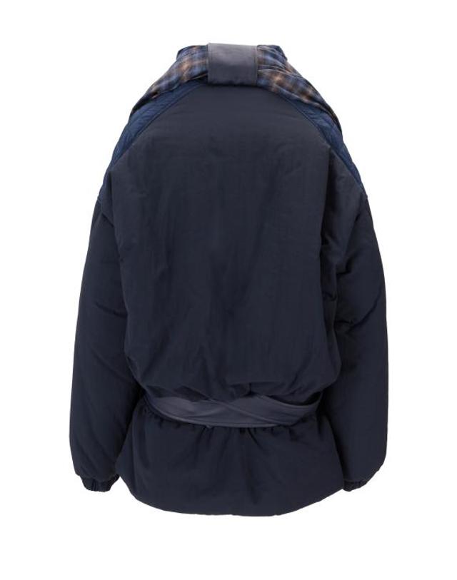마벨 [해외직구] 25FW 마벨 코트 AFW1002TENYL01 DBLUE DEEP BLUE 착용컷