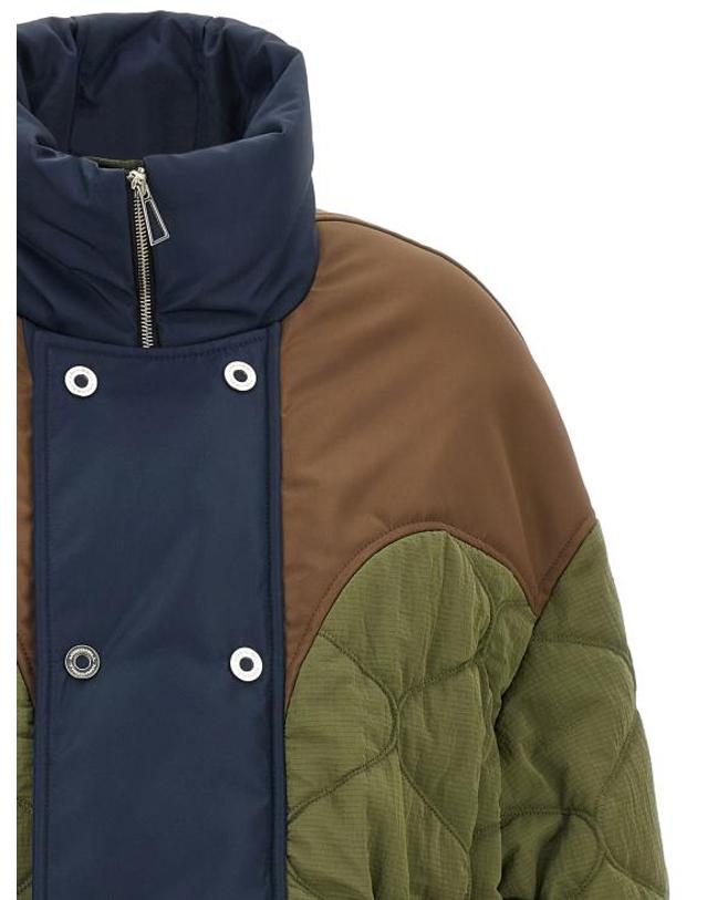 마벨 [해외직구] 26FW 마벨 패딩 AFW1003TENYL01OLIVE Green 착용컷