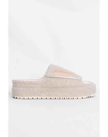 [해외직구] 26SS 피디에프 뮬 슬리퍼 DFM45011S0018PX BEIGE Grey
